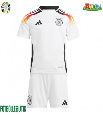 Tyskland Hemmaställ Barn EM 2024 Kortärmad (+ Korta byxor)